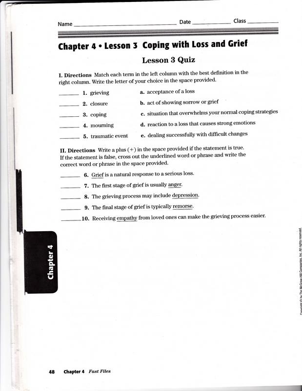 glencoe-health-chapter-3-test-form-a-answers